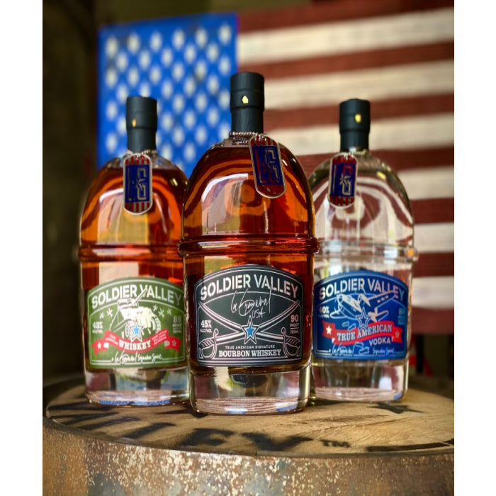 Soldier Valley Lee Greenwood 3 bottle bundle